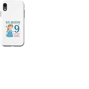C&eacute;l&eacute;bration du neuvi&egrave;me Anniversaire de la Reine des neiges Coque pour iPhone XR