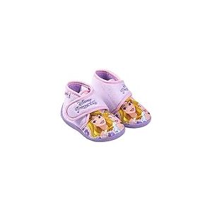 CERDÁ LIFE'S LITTLE MOMENTS Chausson des Princesses Bella et Cendrillon-Licence Officielle Disney, Lilas, 27 EU
