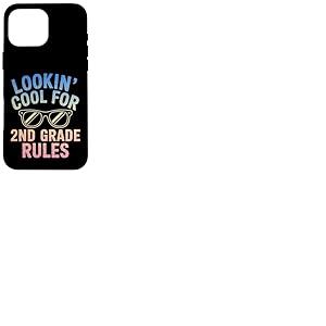 Look Cool pour la rentrée Scolaire de 2e année Coque pour iPhone 16 Pro Max
