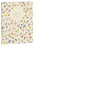 Exacompta - Réf. 2105040E - 1 Notebook Green Julie Adore dots Ma Nature 15 x 21 cm - Visuel 'telle est ma nature"