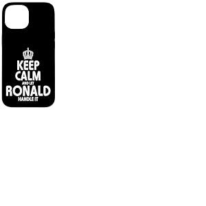 T-Shirt &agrave; Capuche Keep Calm Ronald Coque pour iPhone 15