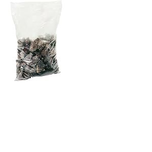 HENDI Pierres de Lave, Gros/Grand, pour Différents Types de Grills et Barbecues à Gaz, Roche Volcanique Naturelle, Pierre Réfractaire, Sac de 5 kg