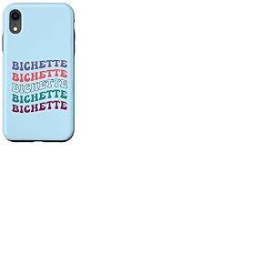 Bichette surnom Cadeau Fille Femme Couple Saint-Valentin Coque pour iPhone XR