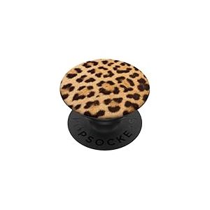 Leopard Print léopard PopSockets PopGrip - Support et Grip pour Smartphone/Tablette avec un Top Interchangeable PopSockets PopGrip Adhésif