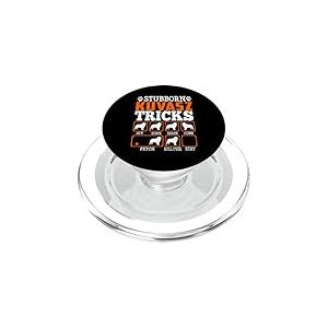 Tuvasz Astuces De Chien T&ecirc;tu Amant De Chiens De Chiot Dr&ocirc;le PopSockets PopGrip pour MagSafe