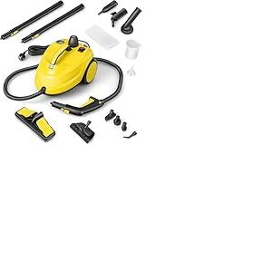 FANTASK Nettoyeur vapeur 2000 W avec 13 accessoires - Pression vapeur : max 5 bars - Temp&eacute;rature : jusqu'&agrave; 160 &deg;C - Puissance de surface : 108 m&sup2; - R&eacute;servoir : 1,8 l - Temps de chauffe : 8 min