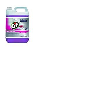 Cif Oxygel Orchidée - Nettoyant sols et multi-usages professionnel - 5L