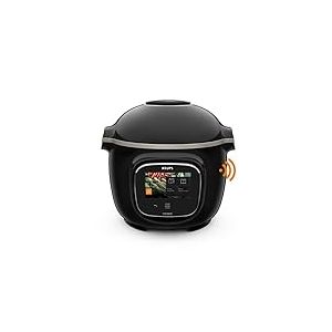 Krups CZ9128 Cook4Me Touch Multicuiseur | Autocuiseur | Récipient lavable au lave-vaisselle de 6 l pour jusqu'à 6 personnes | Wi-Fi | Application Cook4Me | Variété de recettes illimitée | 13