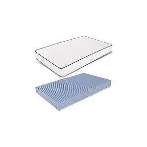 Ailime Matelas orthop&eacute;dique fran&ccedil;ais 140 x 185 x 14 cm &Eacute;paisseur 14 cm - Waterfoam, Pliable, Dispositif m&eacute;dical | Primavera