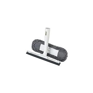 VIGAR Mediano Nettoyant pour vitres en Microfibre avec Filetage Universel Blanc/Gris