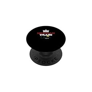 Dominos Lover Jeu de domino amusant Train mexicain Reine PopSockets PopGrip Adhésif