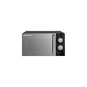 Russell Hobbs - RHMM715B-EU - Honeycomb Micro-ondes Manuel Solo de 17 Litres et 700W, Noir, avec 5 Niveaux de Puissance, Minuterie Intégrée et Fonction Décongélation
