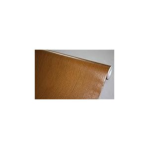 BUVU Film adhésif pour meubles - Aspect bois - Film autocollant - Papier peint en bois - 45 cm x 800 cm - Vintage - Rayures - Imperméable - Papier peint mural pour meubles, murs, armoires, cuisine,