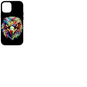 Aigle Pop Art Couleurs Vives Aigle Royal Fauconnier Chasseur Coque pour iPhone 12/12 Pro