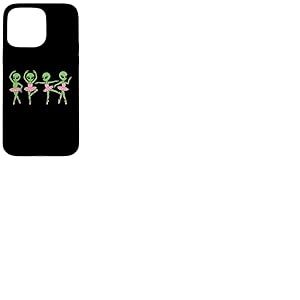 Ballerines Alien Tutus Rose Danse Mignon Ballet Coque pour iPhone 15 Pro Max