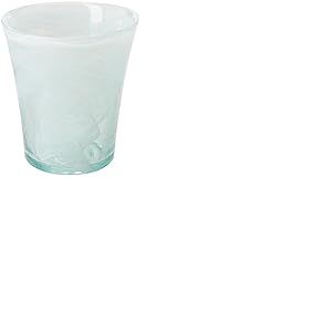 Ivyline 7468AQ Ecoware Pot pour orchidée évasé en Verre Recyclable Diamètre Interne 13,5 cm