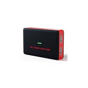 USB 3.0 HD Video Capture Card Full HD 1080P 60FPS Live Streaming Video Recorder Converter Box for Windows 10, Linux, OS X to Xbox 360 & One / PS3 PS4