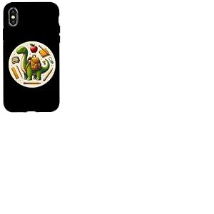 Dinosaure Brachiosaure pour la rentrée des classes Coque pour iPhone X/XS