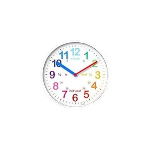 Acctim- Wickford Kids Horloge Murale Enfant, 22522, Blanc, Talla &uacute;nica