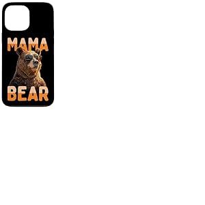 Mama Bear M&egrave;re Ours Maman F&ecirc;te des M&egrave;res Grizzly Maman Ours Coque pour iPhone 13 Pro Max