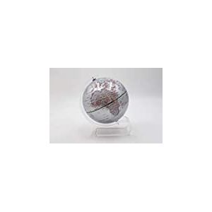 Mascagni MA20AO452 Globe terrestre, Argent