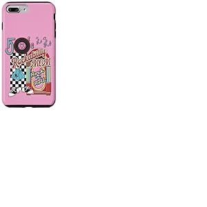 Rockabilly Mom Lets Go to The Hop Jukebox r&eacute;tro ann&eacute;es 50 Coque pour iPhone 7 Plus/8 Plus