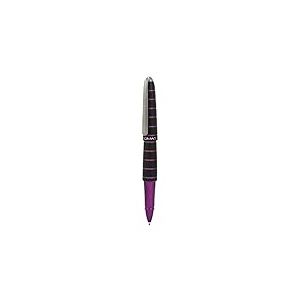 DIPLOMAT ELOX Stylo roller fait main avec bo&icirc;te cadeau Noir/violet