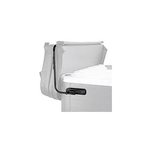 VEVOR L&egrave;ve-Couverture pour Jacuzzi Spa Baignoire Baln&eacute;o, Hauteur Ajustable 80-105 cm et Largeur 175-255 cm, Install&eacute; des Deux C&ocirc;t&eacute;s en Haut, Adapt&eacute; &agrave; Diff&eacute;rentes Tailles de Baignoires Rectangulaires