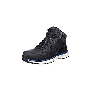 Timberland PRO Homme Reaxion NT FP ESD S3 Chaussure de Protection Incendie et de sécurité, Black Morrocan Blue, 47 EU