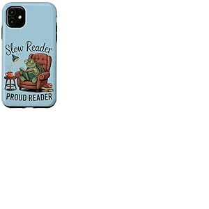Adorable Tortue Intelligente pour Lire dans Une Chaise Amateur de Livres Coque pour iPhone 11