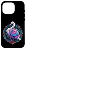 Mandala Cygne Coque pour iPhone 16 Pro