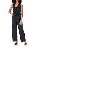 The Drop Combinaison Portefeuille sans Manches pour Femme, Noir, par @caralynmirand, Taille XXL