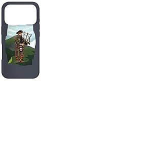 Cornemuseur Cornemuse-Instrument Bagpipes &Eacute;cosse Cornemuse Coque pour iPhone 17 Pro