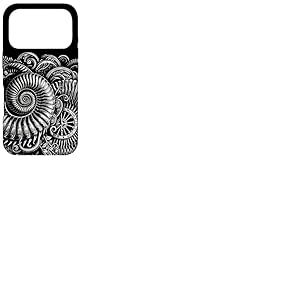 Fossile d'ammonite pr&eacute;historique fossilis&eacute; Jurassique pour Femme Coque pour iPhone 17 Pro