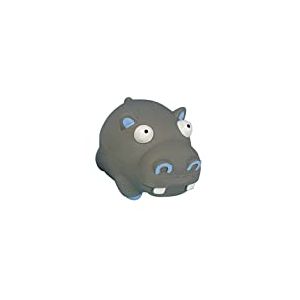 ICA dwl102 Jouet Hippopotame de Latex Gris avec Son pour Chiens