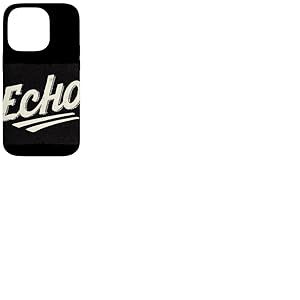 Joli Look Echo Statement Coque pour iPhone 14 Pro