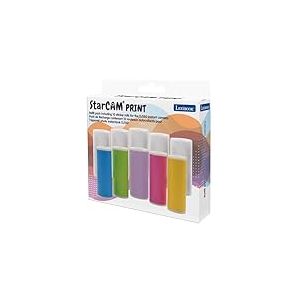 Lexibook StarCAM Print, Pack de Recharge pour Appareil Photo instantan&eacute; DJ150, Contient 10 Rouleaux Autocollants, DJ150ALXB
