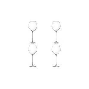 Luminarc Grand Chais Bo&icirc;te de 4 verres &agrave; vin cristallin 35 cl