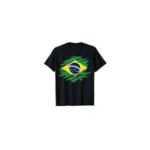 Chemise Brésil Drapeau Brésil T-Shirt