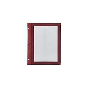 Securit Lot de 5 Inserts Double-face pour Prot&egrave;ge-menus A4 Gamme Wood (1 Insert = 2 Vues)