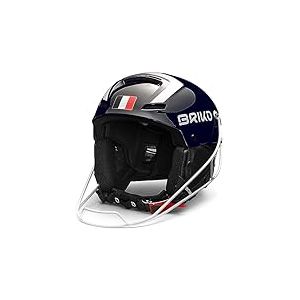 Briko Helmet Adulte Unisexe, Shiny Tangaroa Blue – White, 60