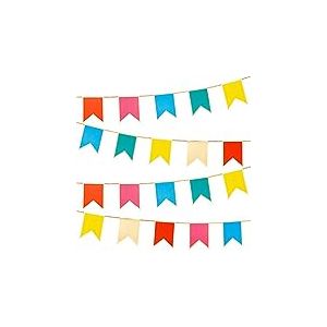 Talking Tables Rainbow Garland Bunting Party Decorations 3M