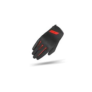 SHIMA One Evo Gants Moto Homologu&eacute; Homme Textile Longues Ete Ventil&eacute; Protecteur Perfor&eacute; Gant Protecion Norme pour Adulte Adolescents Ventilation Scooter Trotinette Motocyclette (Hommes, Rouge, L)