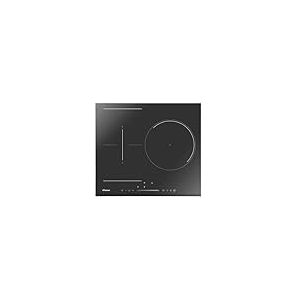CANDY - Plaque Induction Connectée - 3 Zones de Cuisson, 1 Flexible, Booster Max 3500W, Commandes Groupées, Réglage Tactile, Fonction Pause, 7400 W, Installation à Fleur, Bords Droits - 59 x 52 x 6 cm