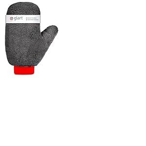 Glart 44FH Gant de lavage de jantes en microfibre 27x12 cm - Gant de lavage auto avec poignet - Nettoyage sans rayures - Pour jantes en alliage et en acier, enjoliveurs - Alternative à la brosse à jan