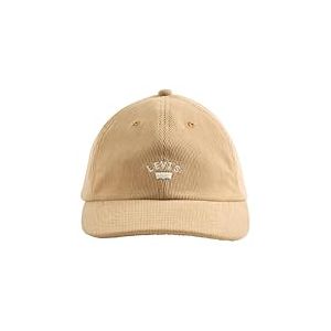Levi's Lazy Girl Casquette avec Logo Headgear, Cuir Marron, Taille Unique, Cuir Marron, Taille Unique