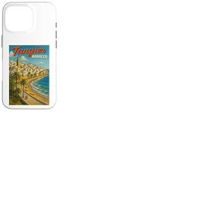 Poster de Voyage Vintage Style années 50 Maroc Coque pour iPhone 16 Pro