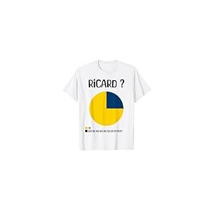 Humour Homme Ricard Cadeau Apero Pastis Humour Alcool T-Shirt
