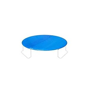 Ultrasport Housse trampoline, adapt&eacute;e aux trampoline taille 251 cm, Facile &agrave; utiliser avec une construction s&ucirc;re, r&eacute;sistante UV et intemp&eacute;ries,robuste, imperm&eacute;able et stable, film PVC r&eacute;sistant, Bleu