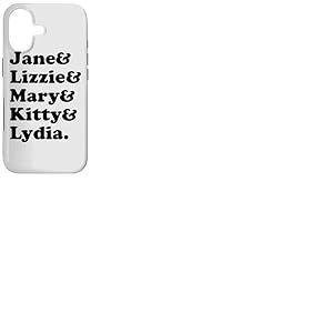 Jane Austen Pride and Prejudice &ndash; Bennet Sisters Coque pour iPhone 17
